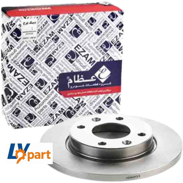 دیسک چرخ جلو پژو ۲۰۶ تیپ ۲ برند عظام