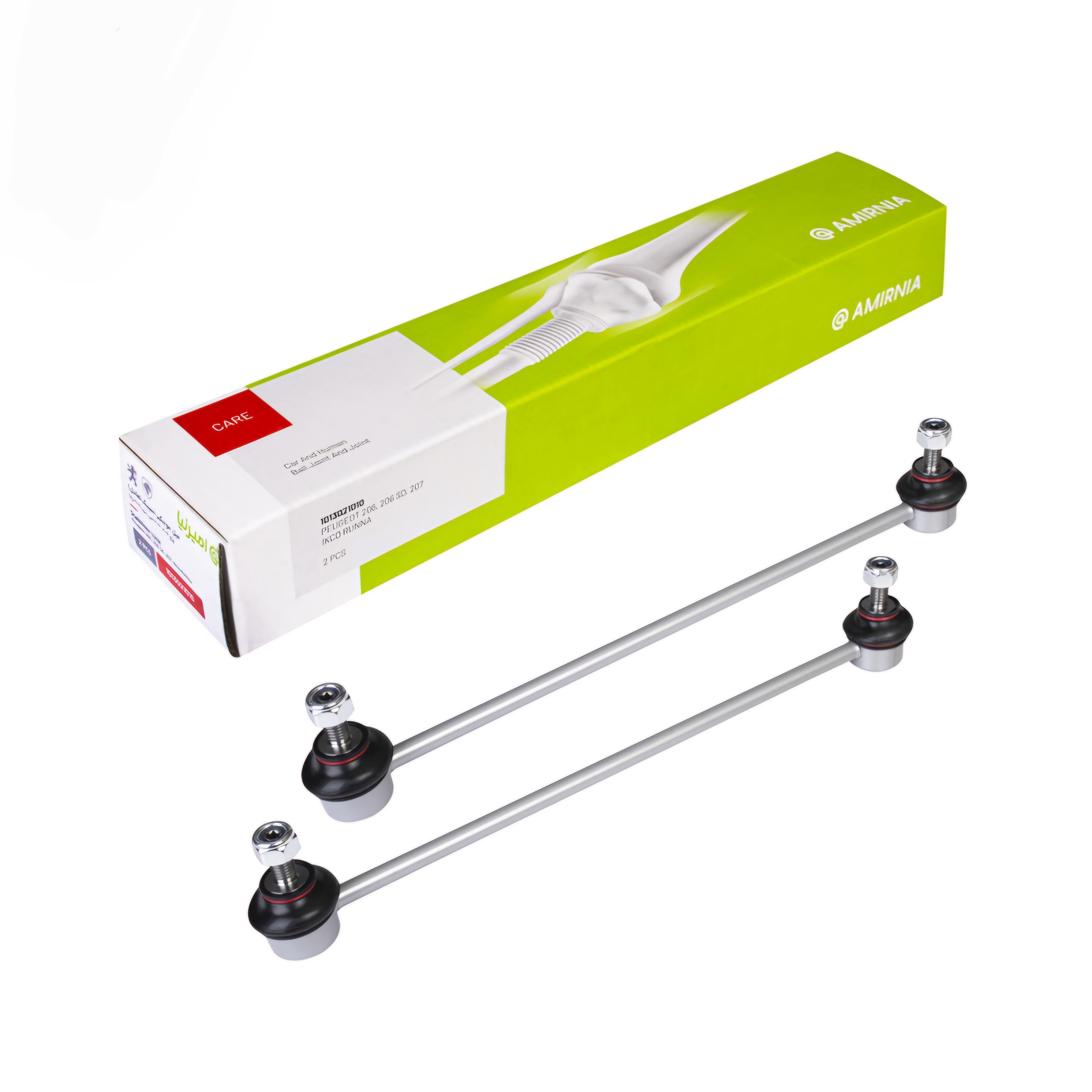 میل موج گیر پژو ۲۰۶ تیپ ۲ و ۵ برند امیرنیا