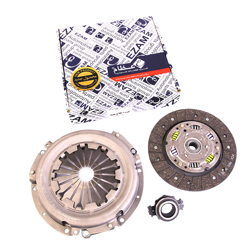 کیت کلاچ (دیسک صفحه بلبرینگ) پژو ۲۰۶ تیپ ۵ برند عظام ارتقا یافته