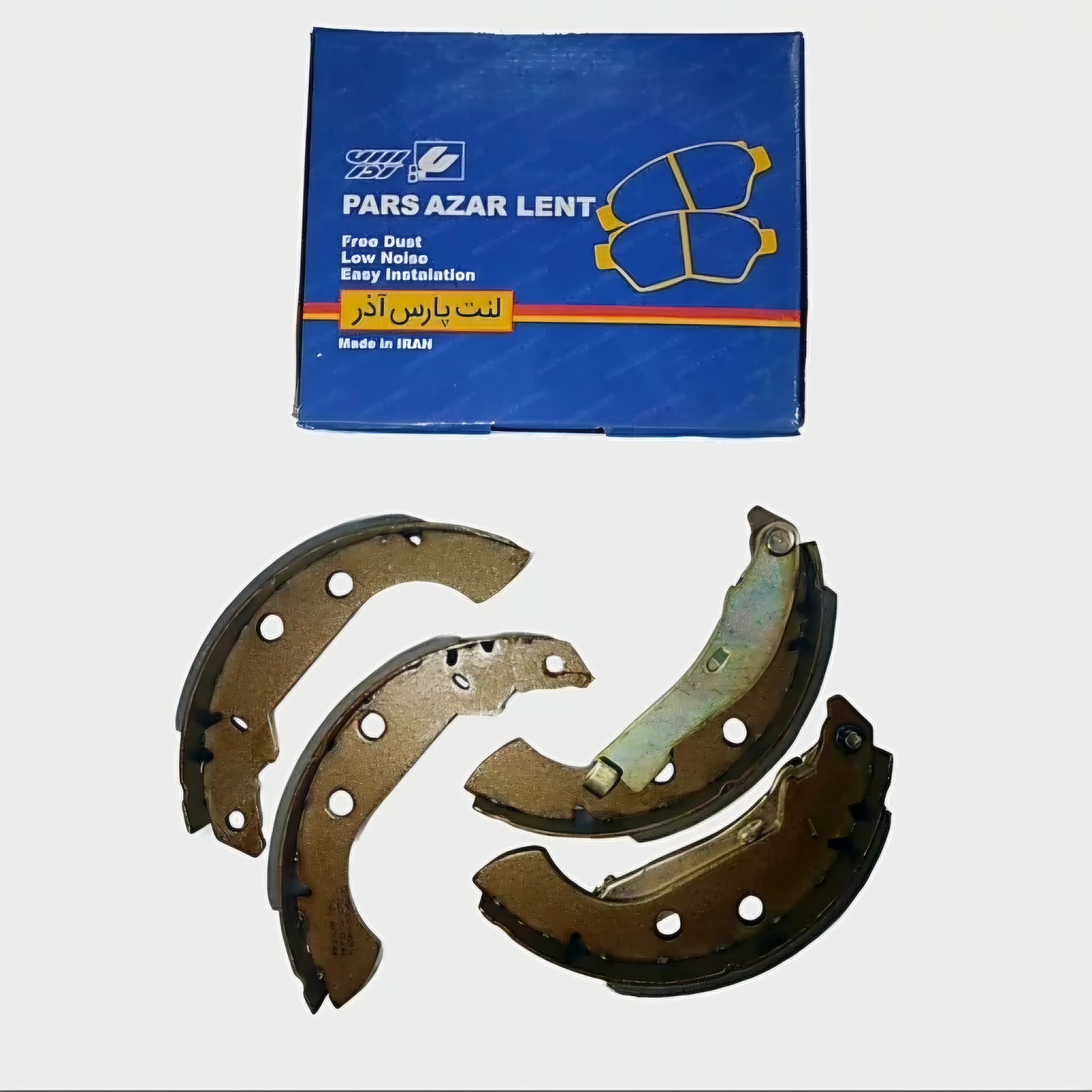 لنت ترمز کفشکی چرخ عقب 405 برند پارس آذر کد 120124