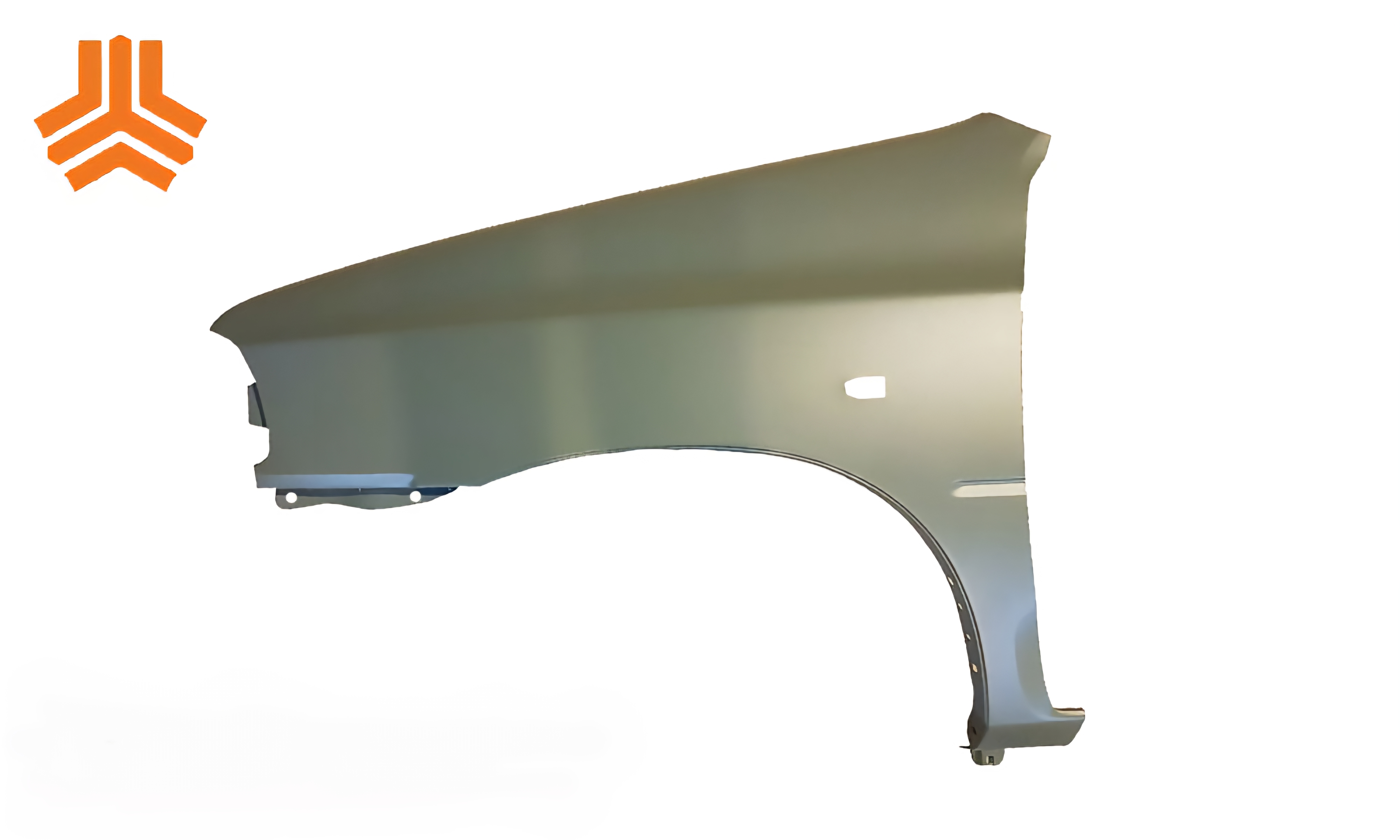 گلگیر جلو چپ پراید صبا با سوراخ راهنما شرکتی سایپا یدک (لبه بلند)