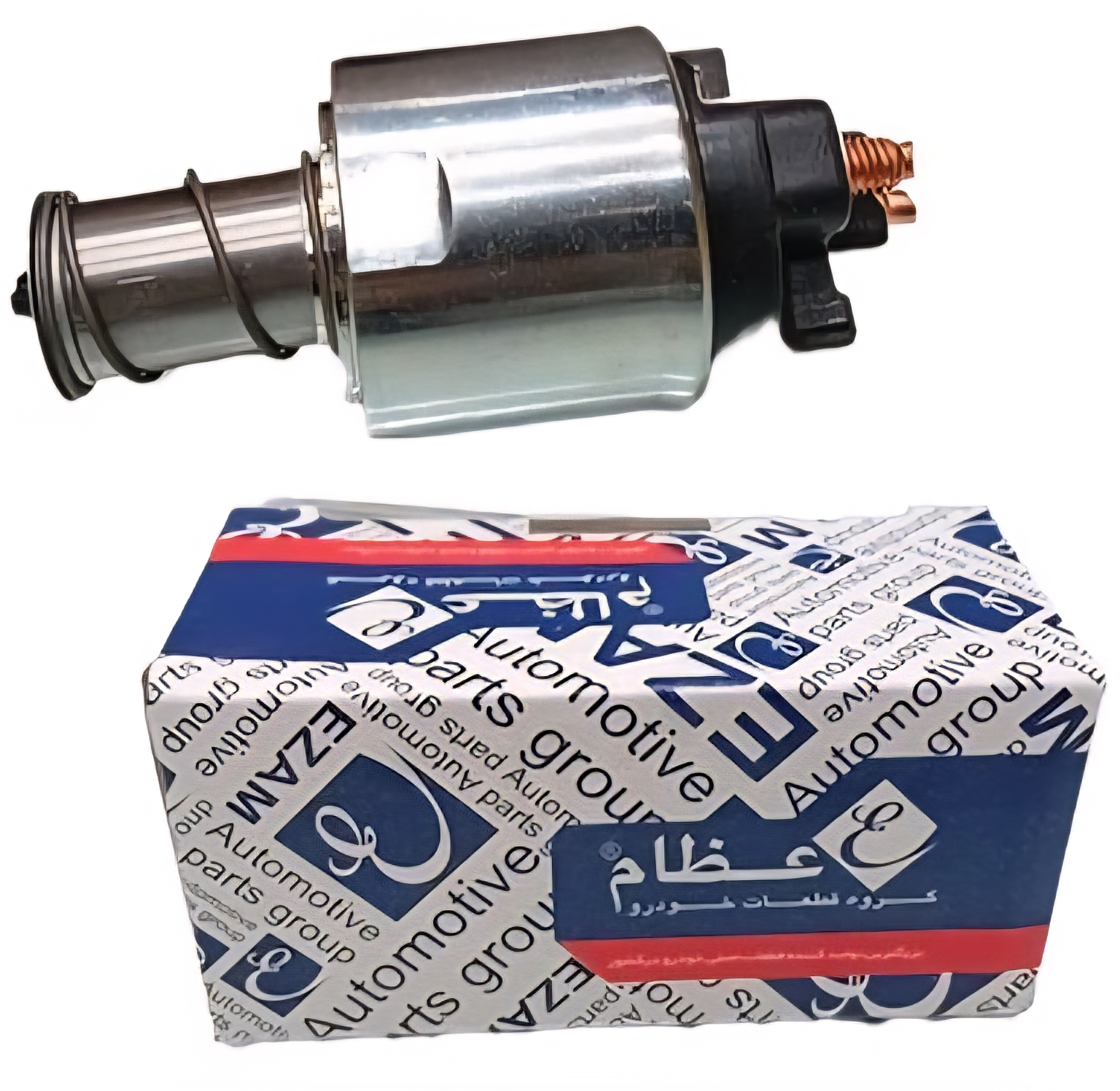 اتوماتیک (سلونوئید) استارت دو پیچ طرح جدید پژو ۴۰۵ برند عظام