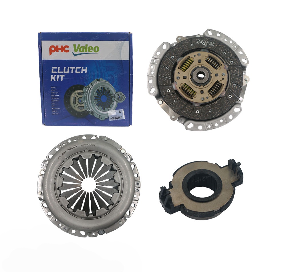 کیت کلاچ (دیسک صفحه بلبرینگ) پژو ۴۰۵ برند والئو آبی ساخت کشور کره جنوبی لیبل ویژن