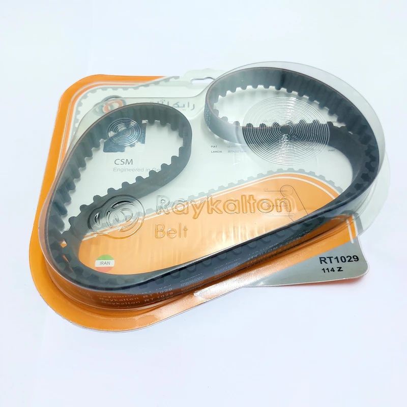 تسمه تایم ۱۱۴ دندانه پژو ۴۰۵ برند رایکالتون (HNBR)