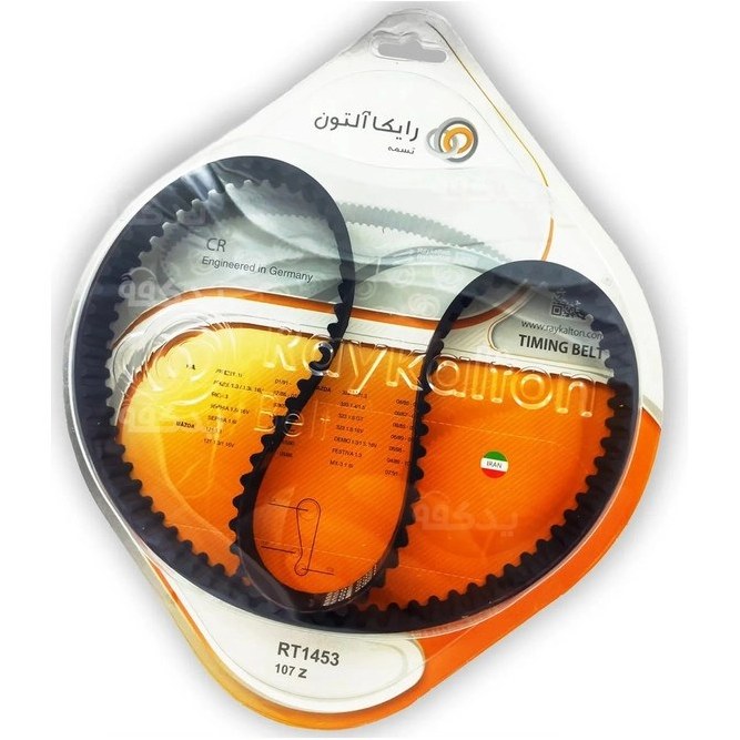 تسمه تایم ۱۰۷ دندانه پراید یورو ۴ رایکالتون