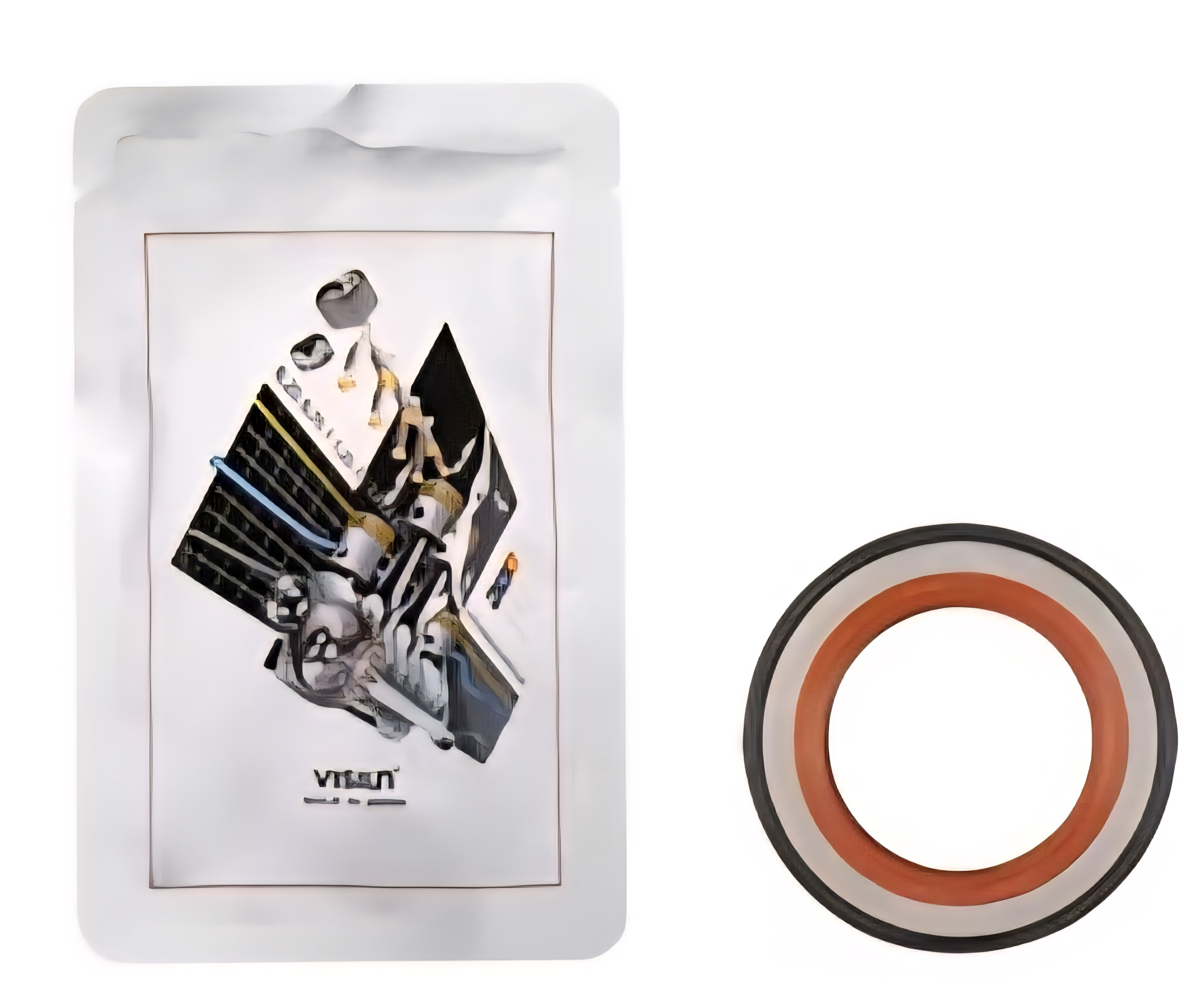 کاسه نمد سر میل لنگ پژو 206 TU3 - TU5 ویژن اصل ژاپن ( visiun )