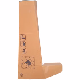 گلگیر جلو راست پژو ۴۰۵ شرکتی ایساکو (سوراخدار)