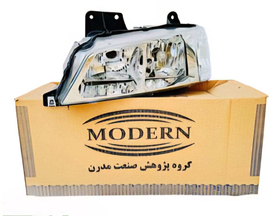 چراغ جلو پژو پارس چپ گروه پژوهش صنعت مدرن MODERN