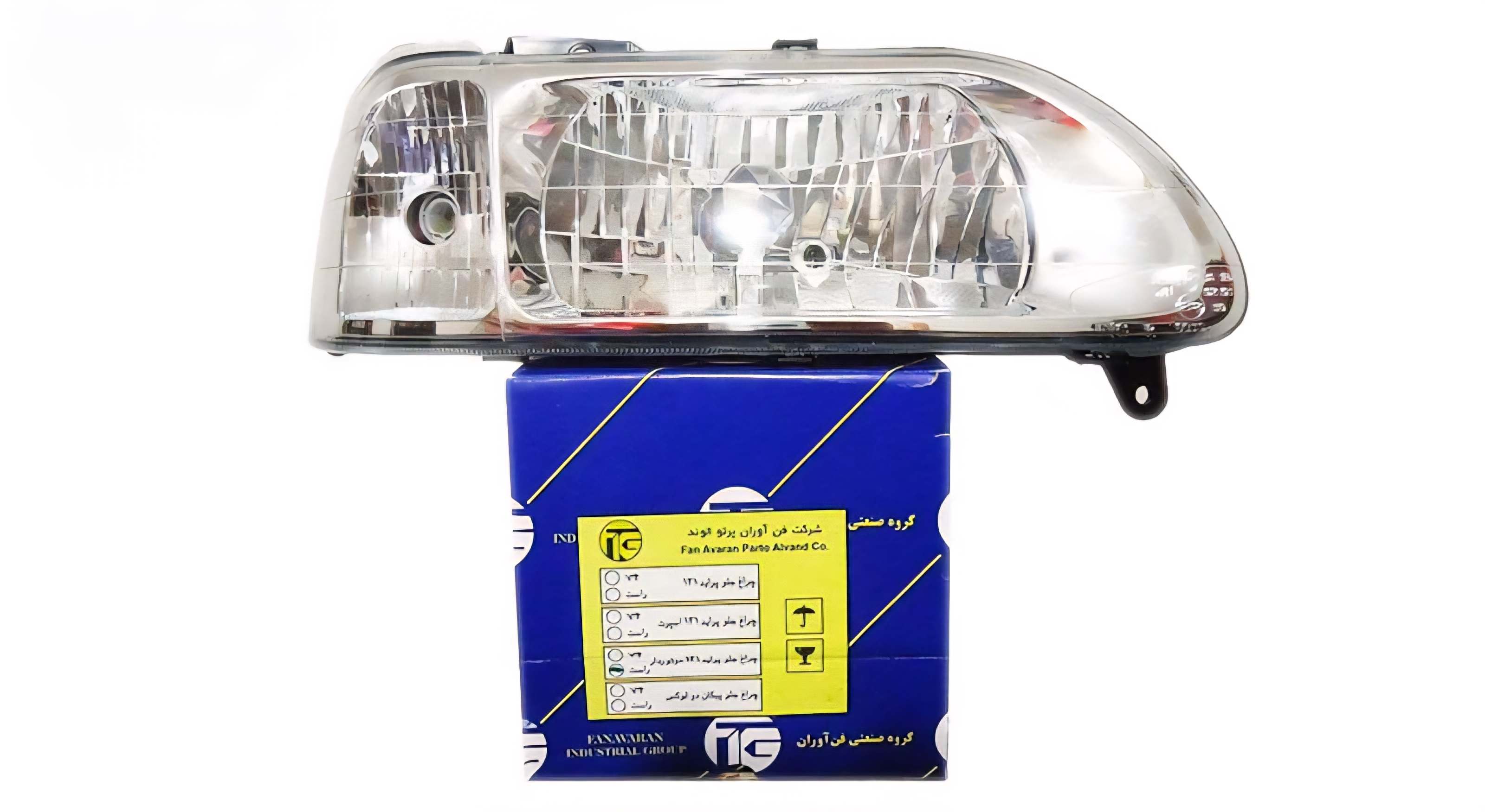 چراغ جلو راست پراید فناوران