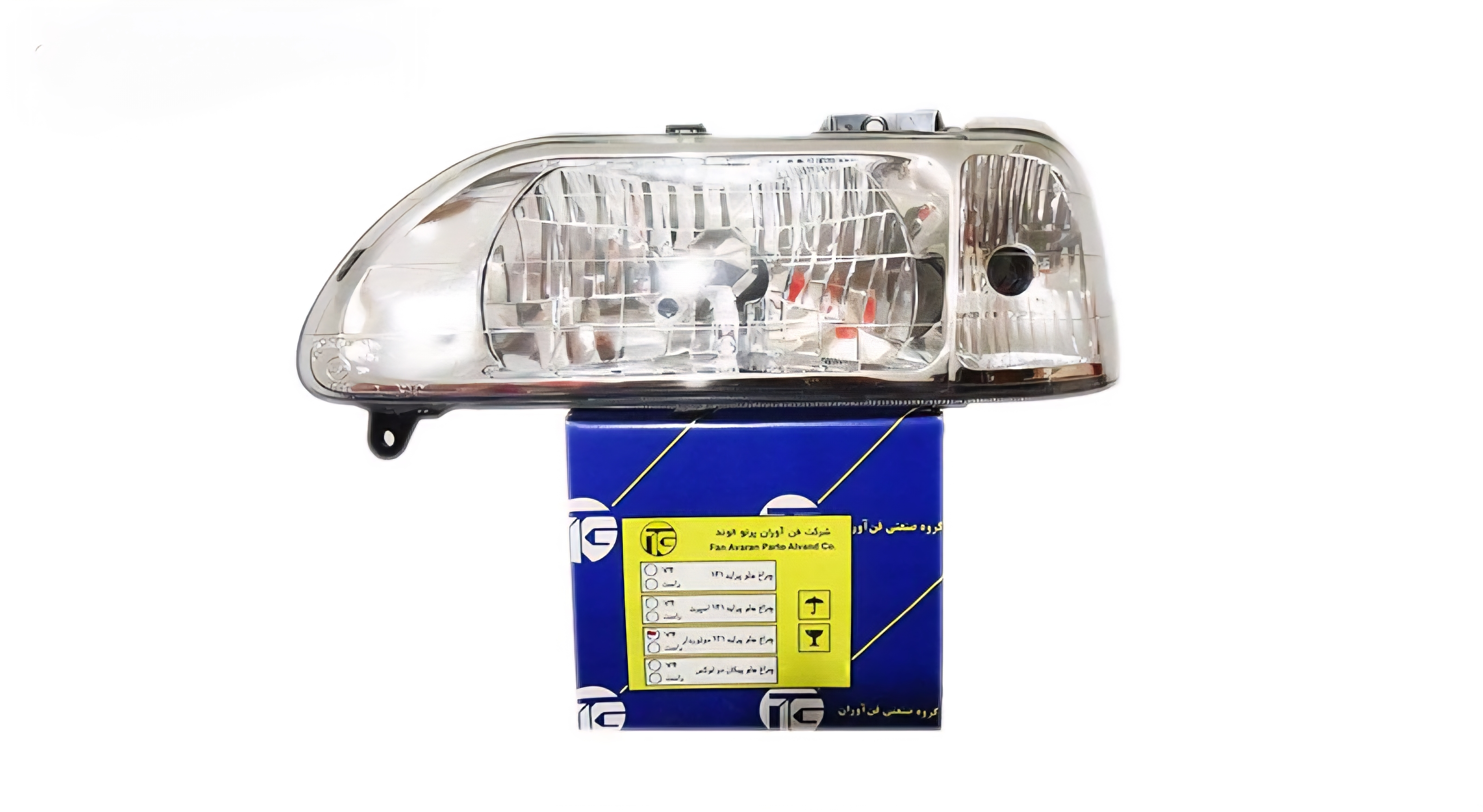 چراغ جلو چپ پراید فناوران